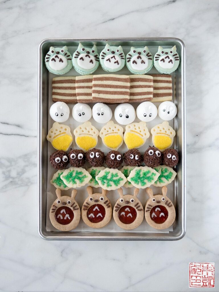 Totoro Cookie Box Tray