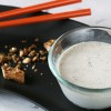 Fall and the Full Moon: Black Sesame Panna Cotta with Five Spice Peanut Brittle
