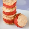 Making the Most of Mistakes: Strawberry, Rose, and Coconut Sorbet Sandwiches