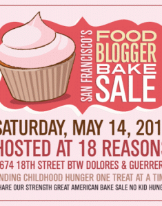 National Food Blogger Bake Sale – SF 2011 Edition!