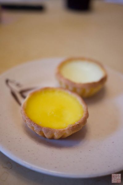 mini egg custard tarts