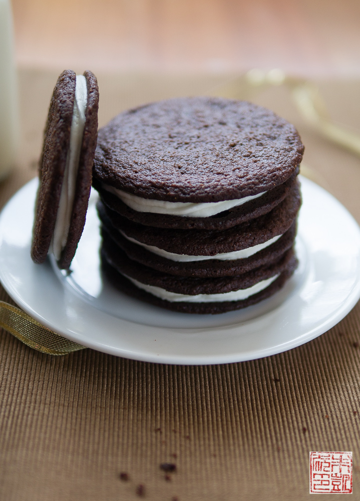 Marking a Milestone: Chocolate Whipped Cream Cookie Sandwiches ...