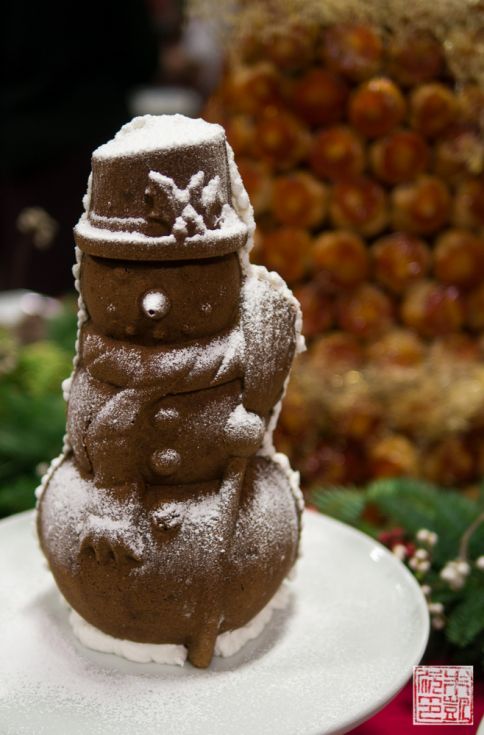 williams sonoma snowman cake