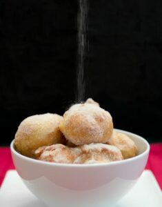 Chinese Sugar Egg Puffs (Sai Yong): Easiest Donuts Ever