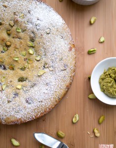 Pistachio Chocolate Cake