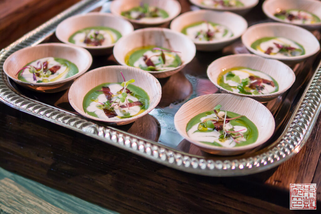 Absinthe Pea Puree