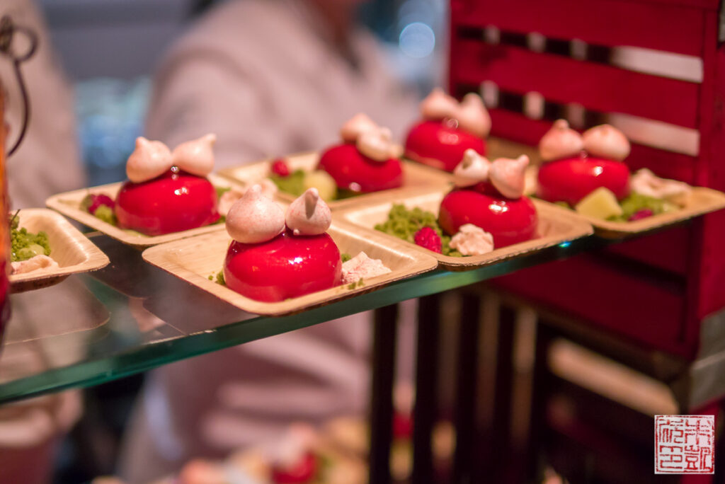 Strawberry Hibiscus Mousse