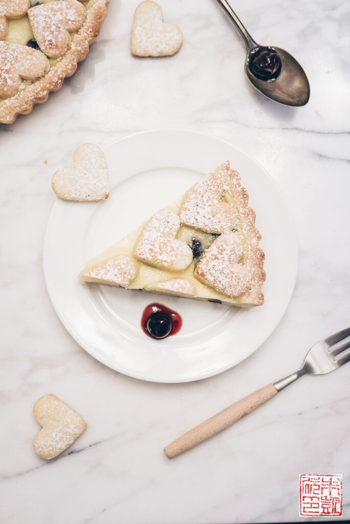 Italian Cherry Tart Slice