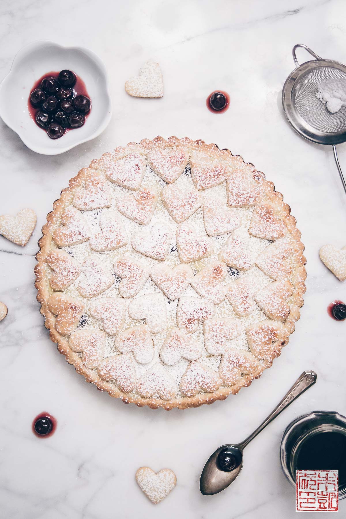 Italian Cherry Tart and Nonna Box Review Dessert First