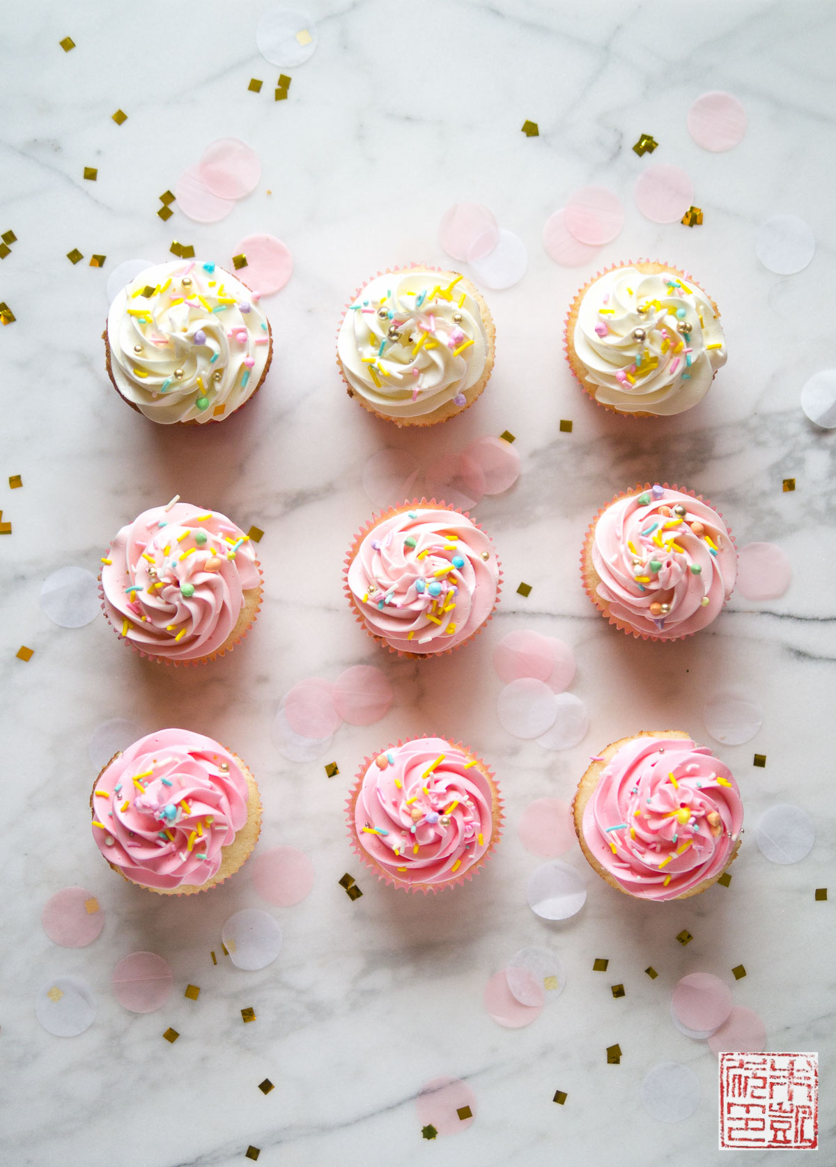 pink-ombre-cupcakes