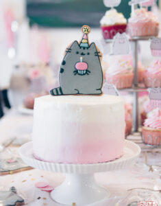 Pusheen Birthday Party for a 4 Year Old