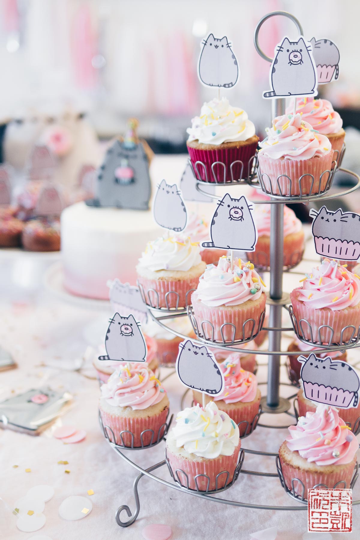Pusheen Cat Birthday Invitations Grochow