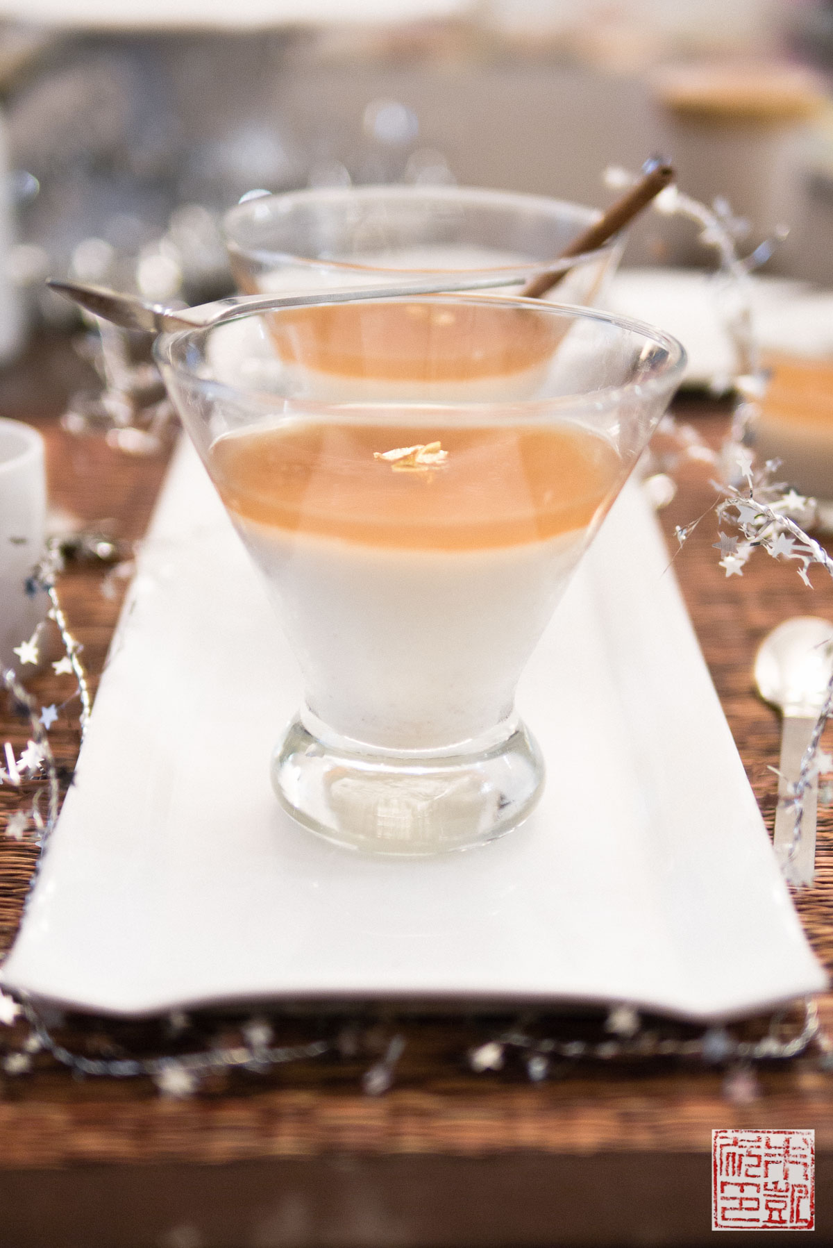 Vanilla Apple Cider Panna Cotta