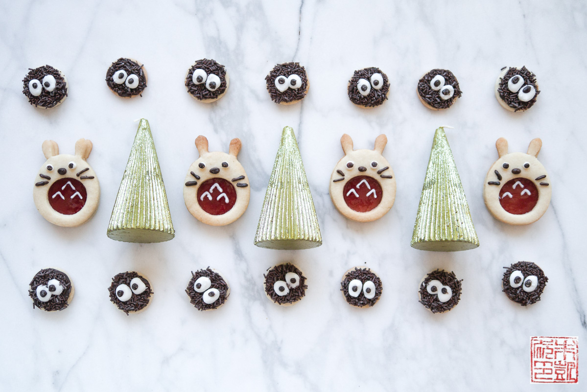 Totoro Linzer Cookies screen
