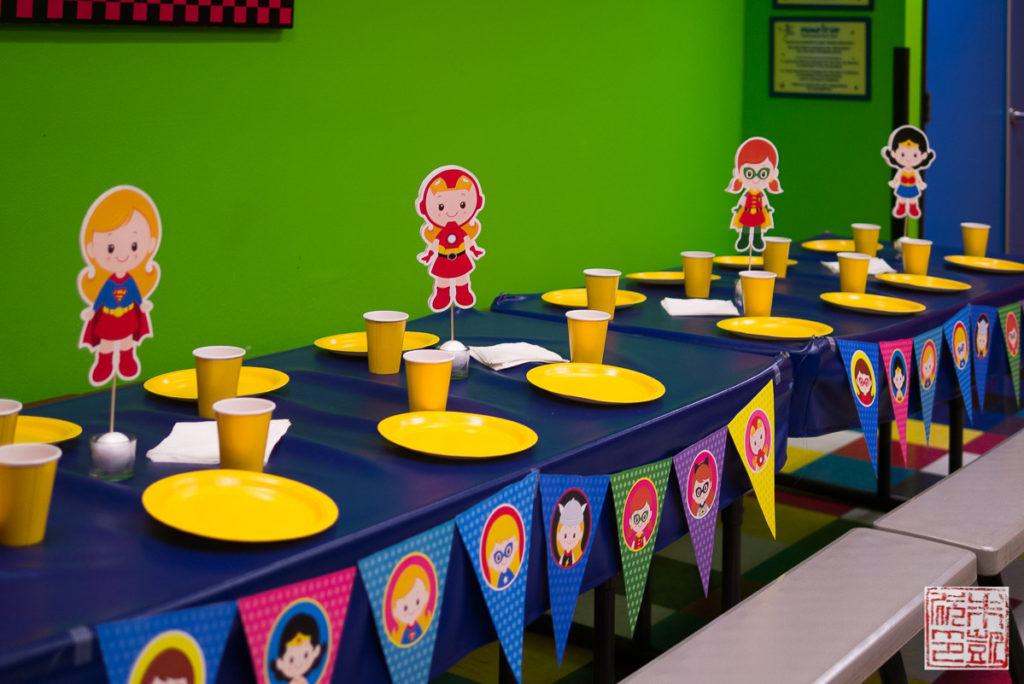 Superhero Girl Table