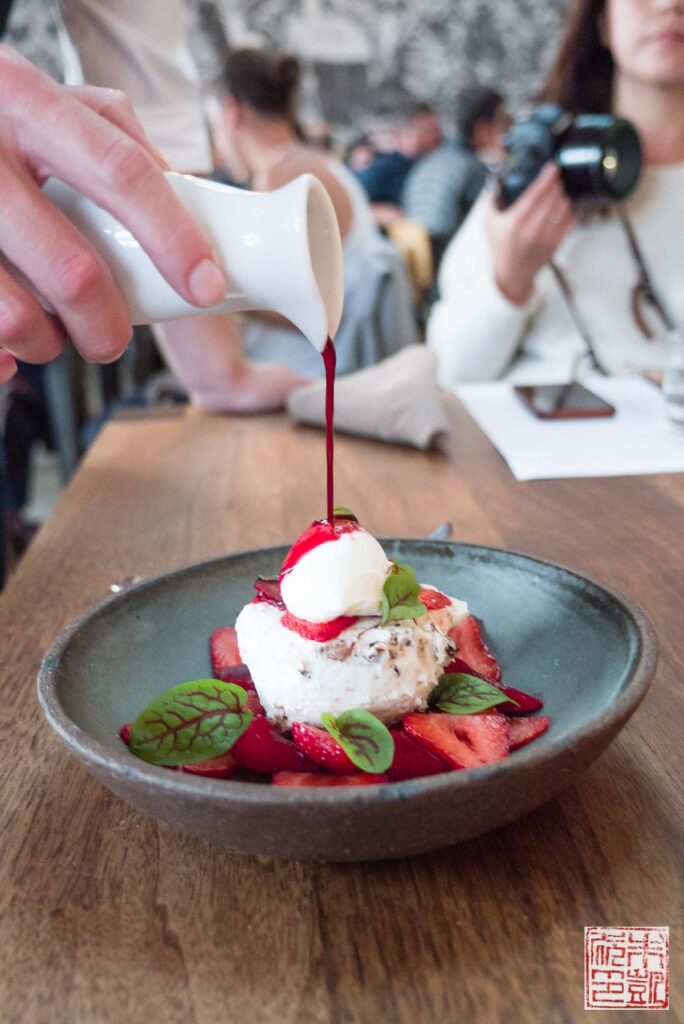 Farm Shop Strawberry Dessert