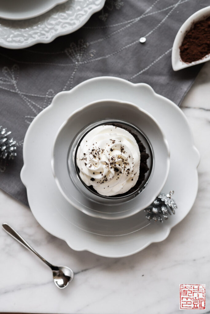 Chocolate Pudding Flatlay