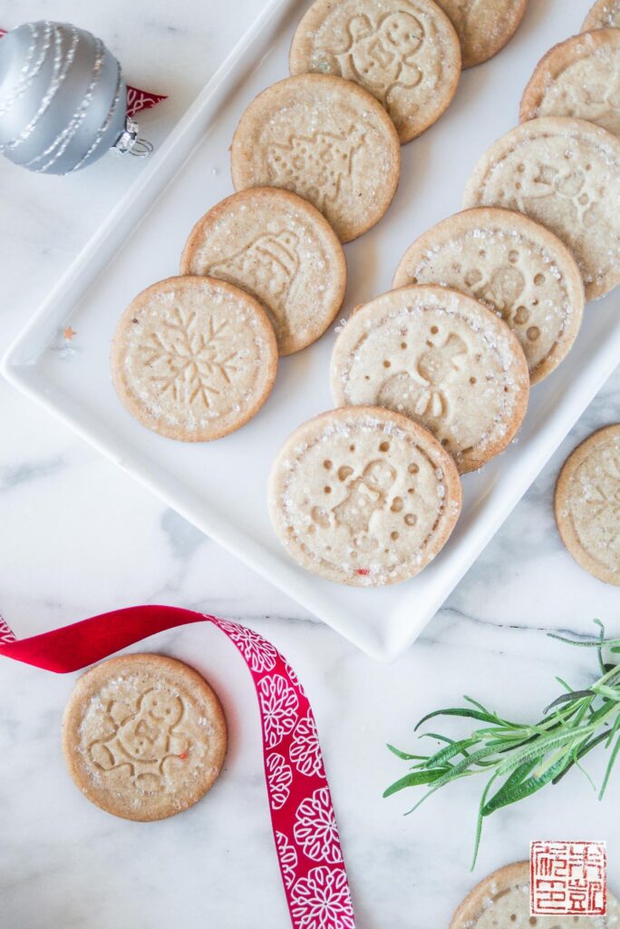 Spiced Christmas Sables Closeup