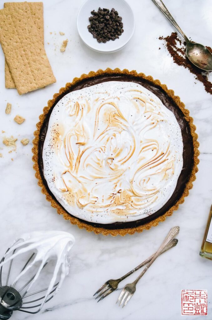 S'mores Whiskey Tart