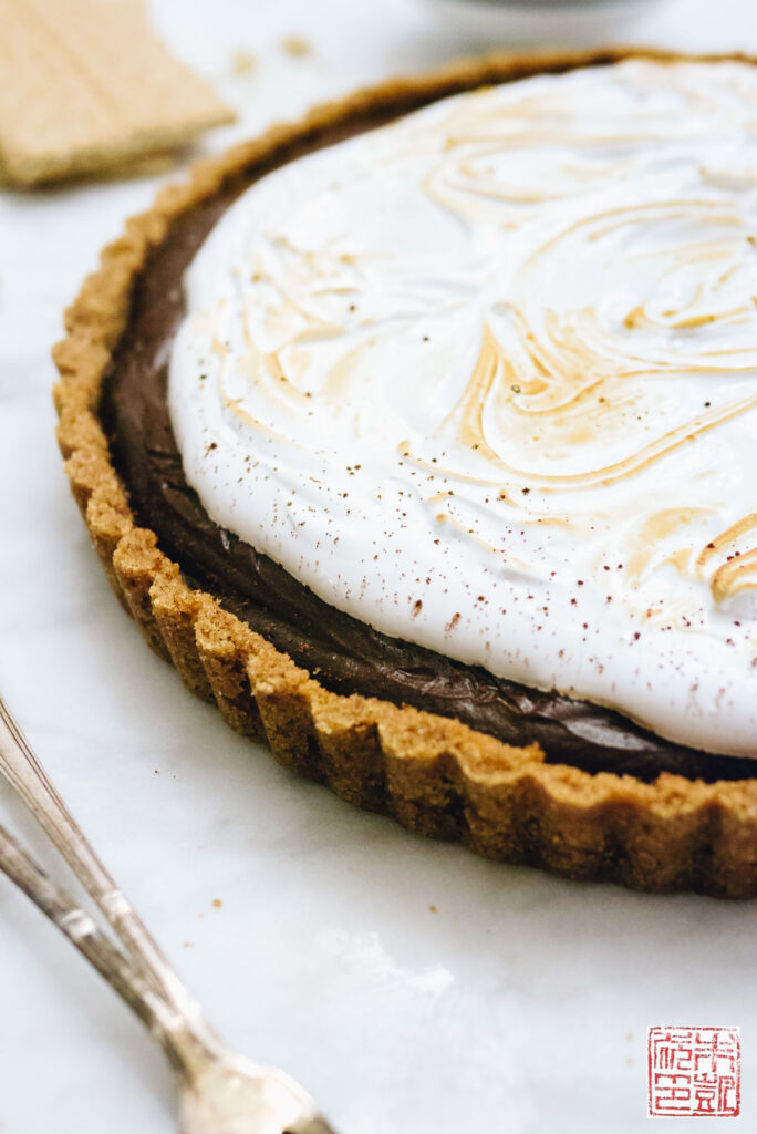 S'mores Whiskey Tart Side