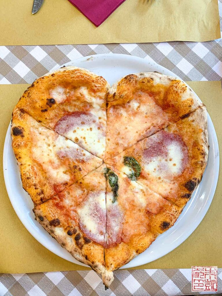 Jazz Cafe Heart Pizza