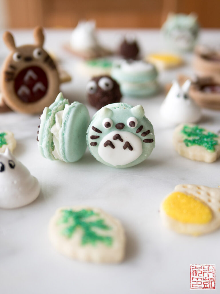 Totoro Cookie Box Macaron