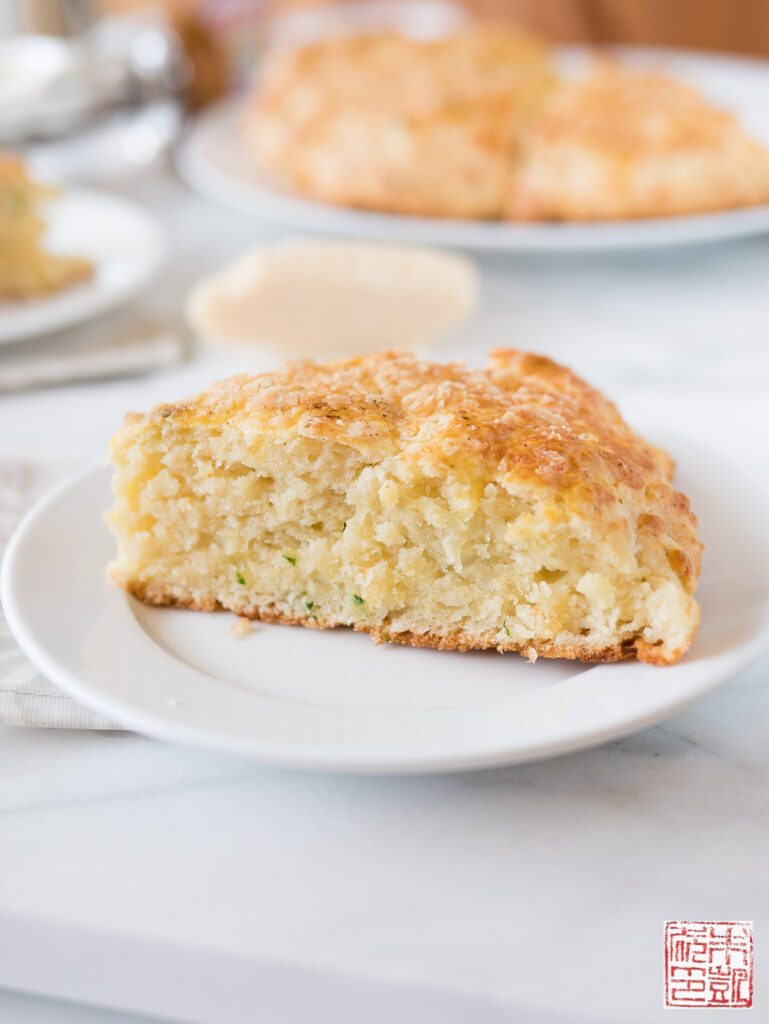 Parmesan Chive Scones Side