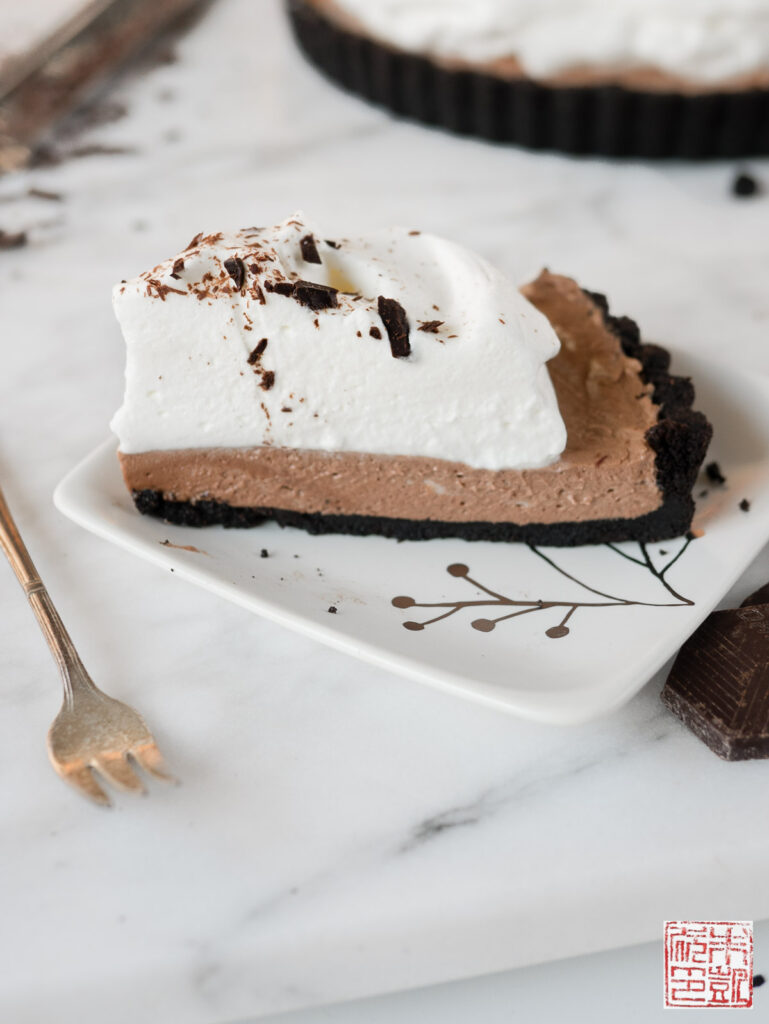 French Silk Tart Slice