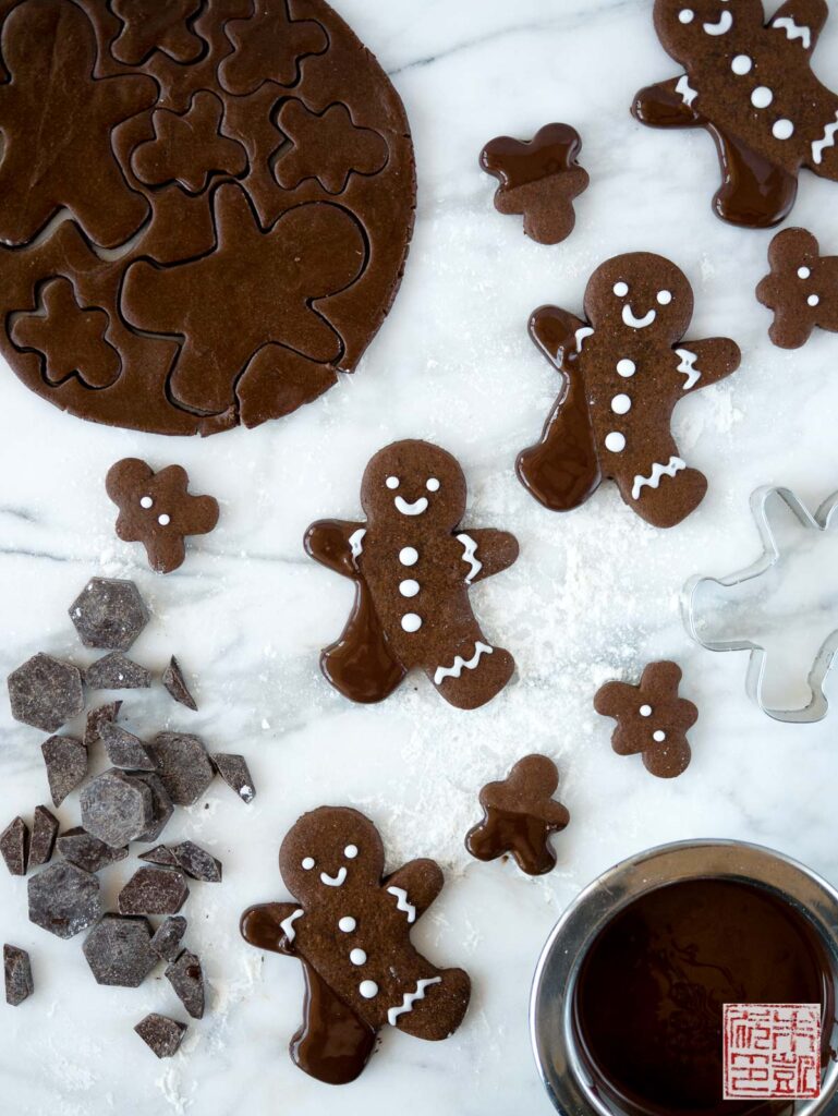 Chocolate Gingerbread Flatlay