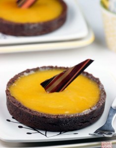 A Bright Start to the New Year: Chocolate Passionfruit Tarts