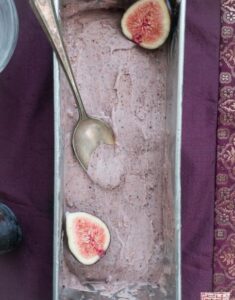 Eat Dessert First Month: Roasted Fig Gelato with Balsamic Caramel