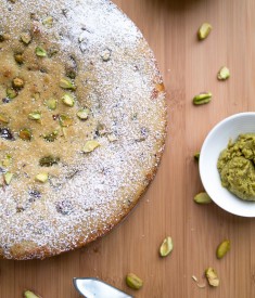 Pistachio Chocolate Cake