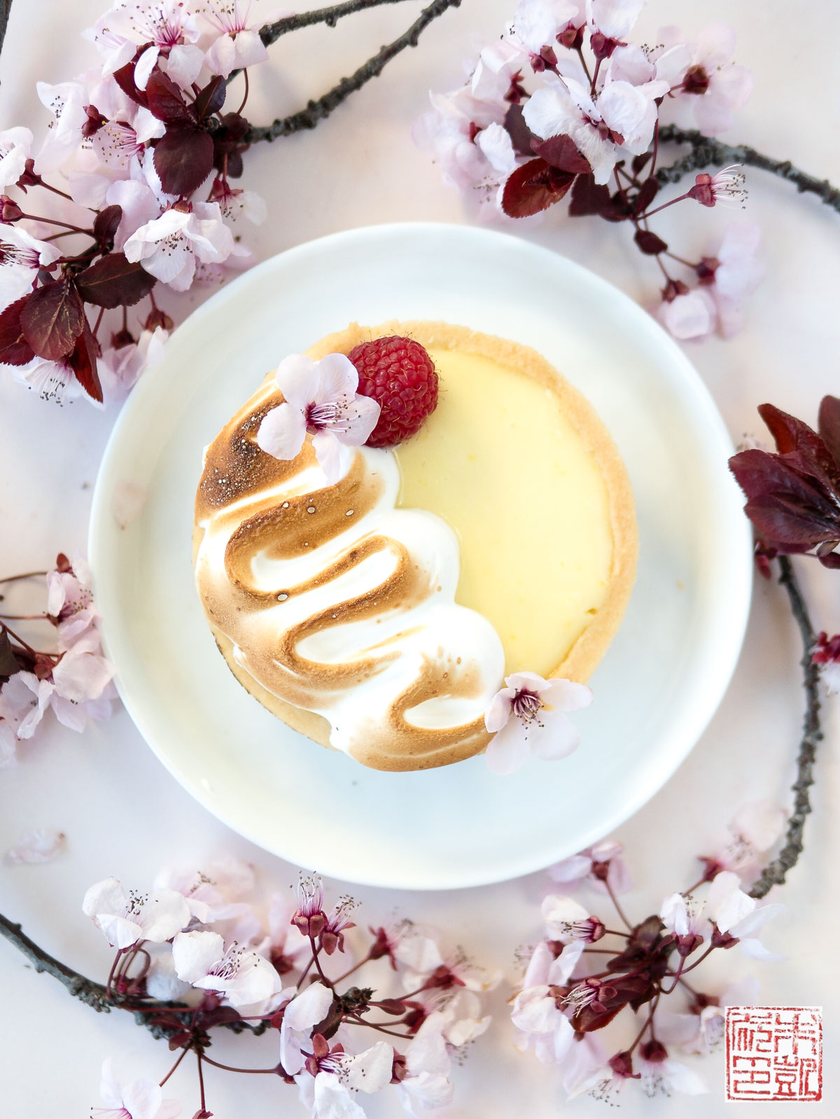 Yuzu Meringue Tart Dessert First