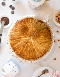 Chocolate Hazelnut Galette des Rois (King Cake)